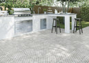 Carrelage effet ciment antidérapant- Fresco ash 33x33 - 0.65 m²/colis