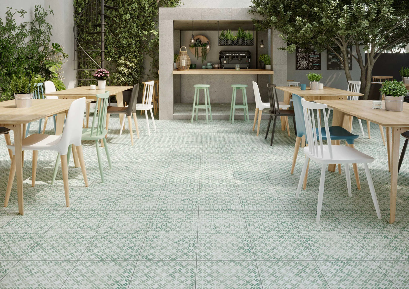 Carrelage extérieur & terrasse