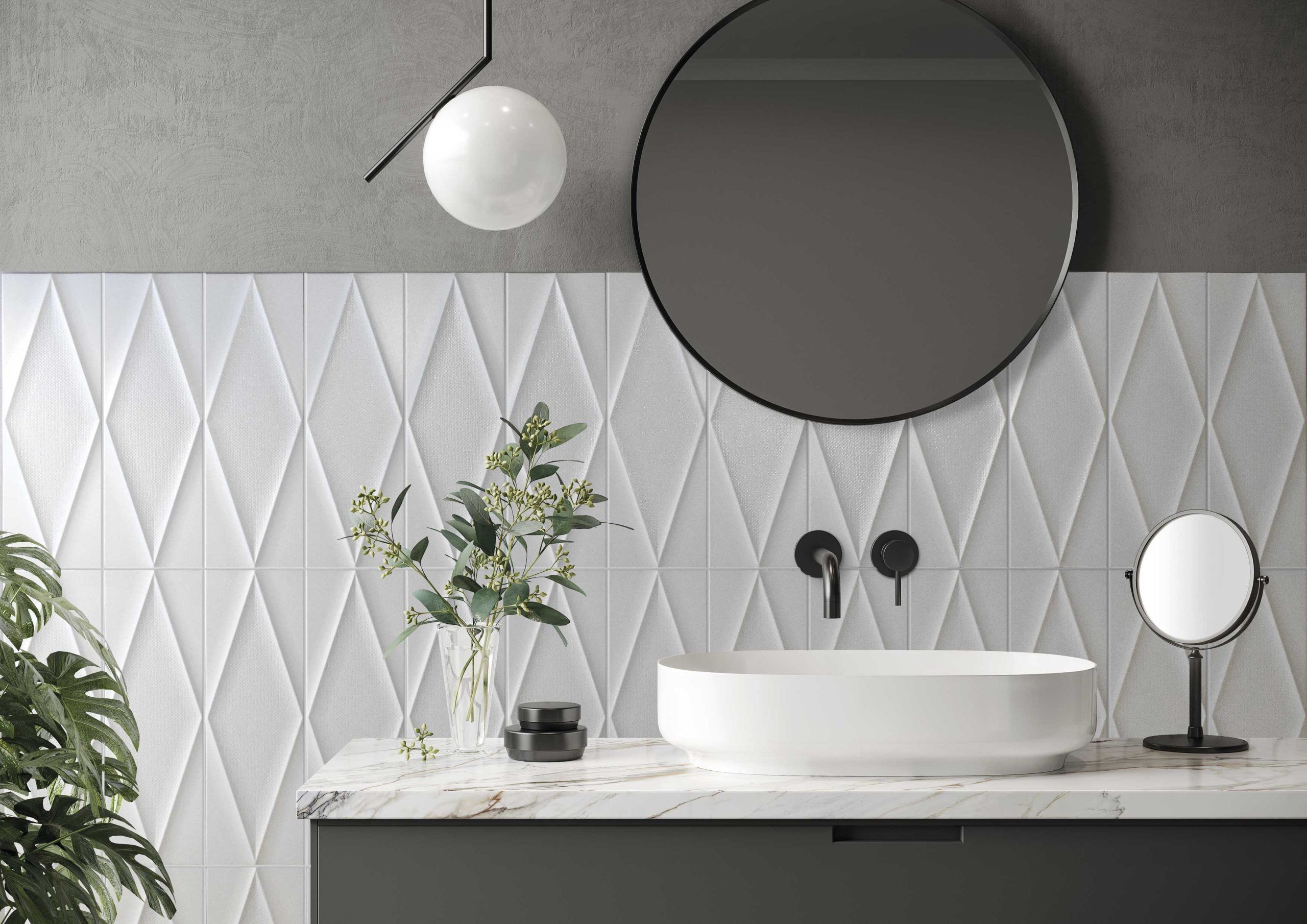 Jewel Deco Pearl posé dans un projet d’aménagement