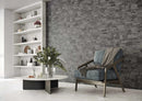 Carrelage effet parement - Stones charcoal 31x56 - 1.21 m²/colis