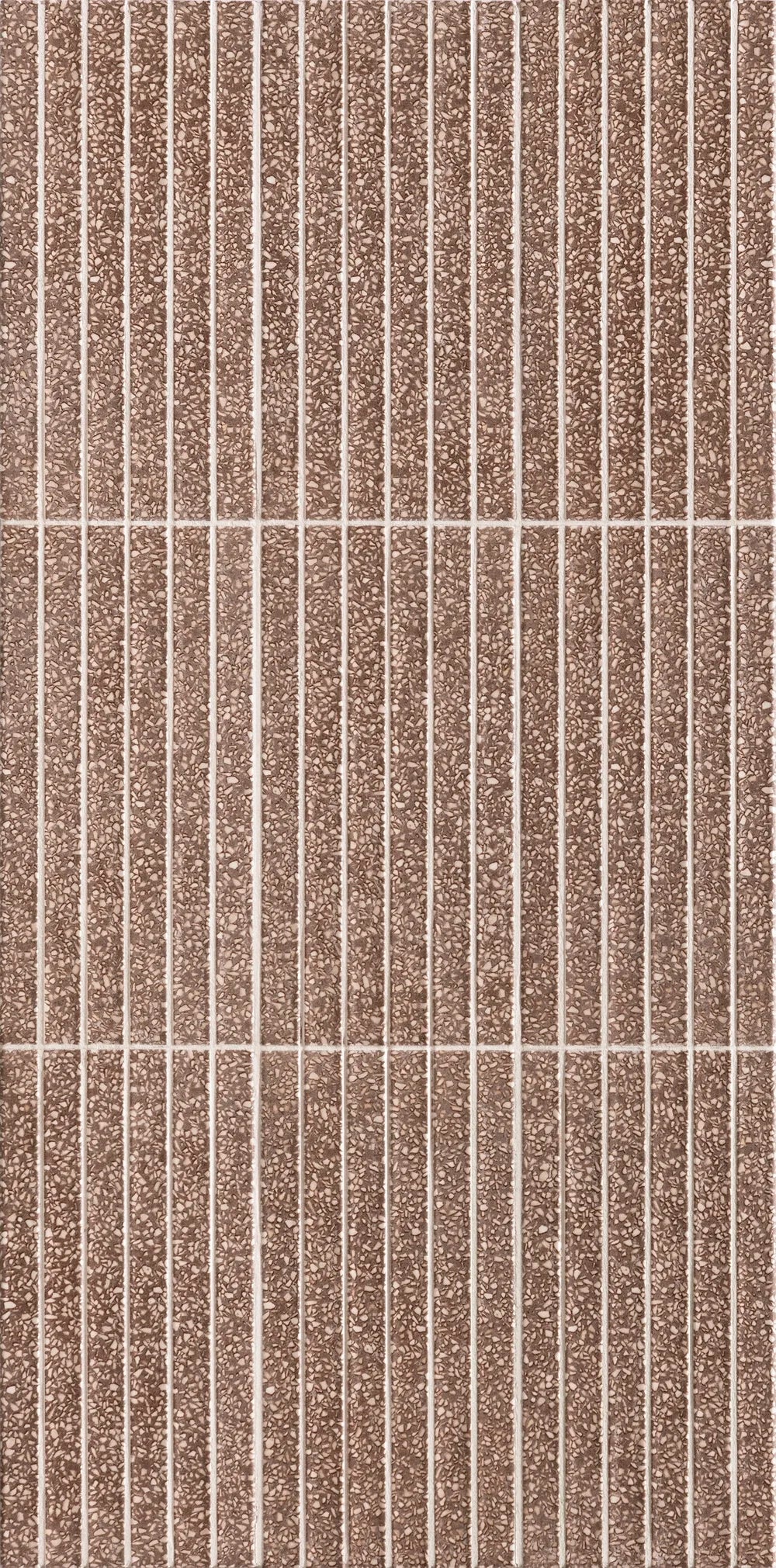 Carrelage mural 3D Oita Hashi Plum mat 12,5x25 cm