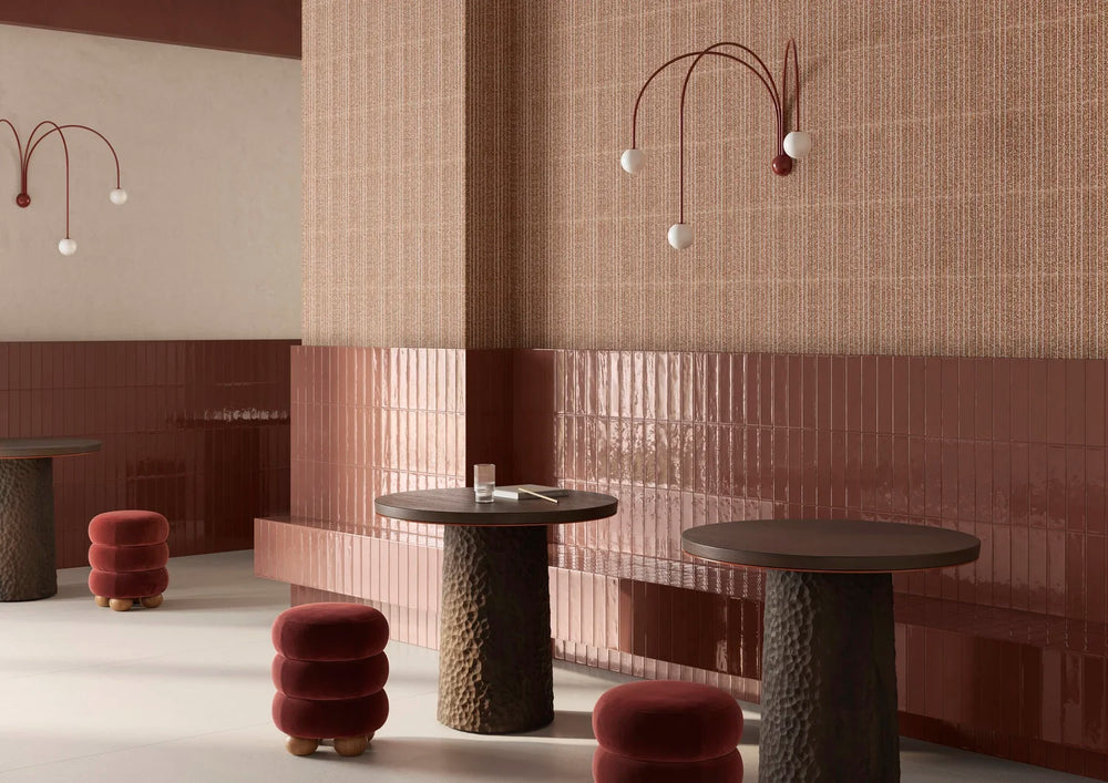 Carrelage rouge