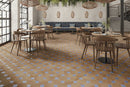 Dover Cotto Blue posé dans un projet d’aménagement