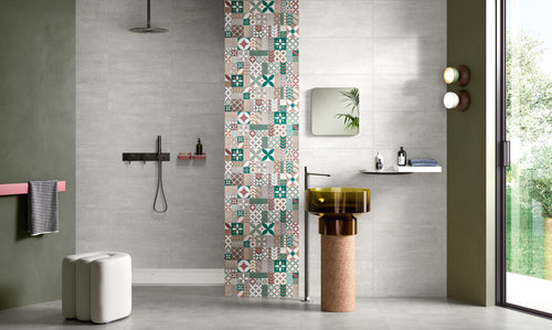 Carrelage minéral Foyer Lumiere 60x120 cm