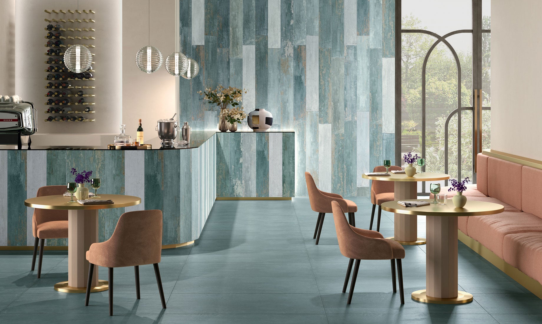 Carrelage minéral Foyer Loch 60x120 cm