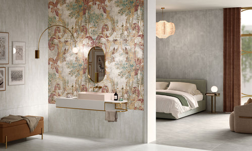 Carrelage minéral Foyer Moliere 60x120 cm