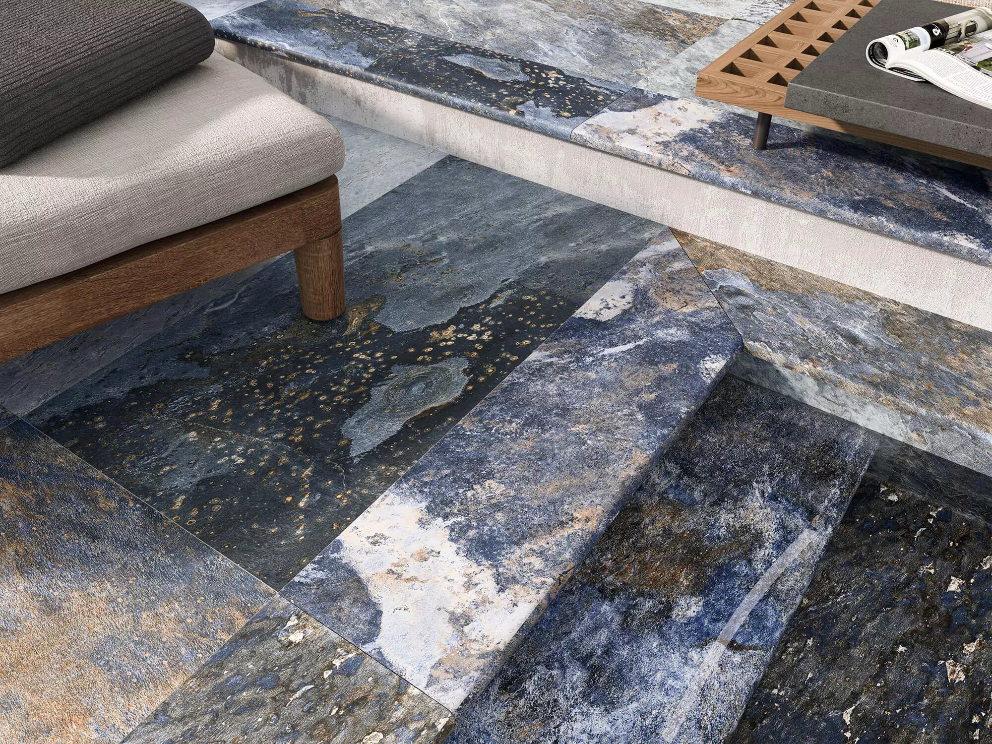 Bali blue 29.5X60 - 1.24 m²/colis