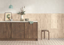 Faïence relief Bari Brown Decor 6x24,6 cm