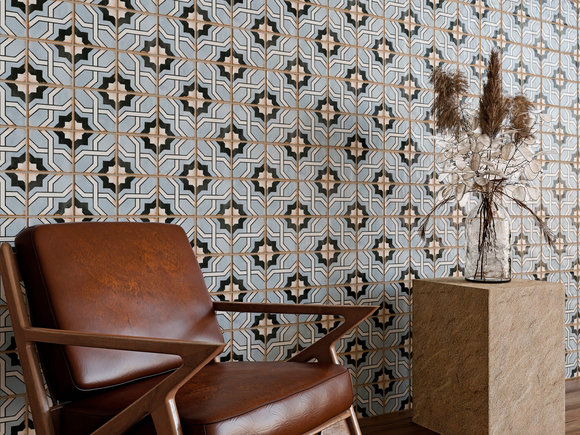 CASABLANCA ATTIA / 12,3×12,3 cm