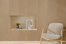 Faïence effet bois Marlen Slat Oak mat 40x120 cm