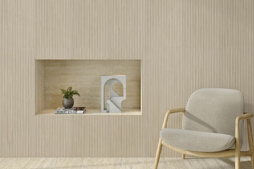 Faïence effet bois Marlen Slat Aspen mat 40x120 cm