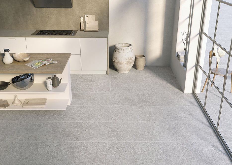 Château gris antidérapant 45x65