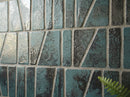 Carrelage à motif décoratif Icon Teal 15x45 cm