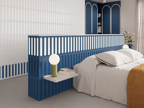 DOCS WHITE HILL by SIGFRIDO SERRA - 9.5x39.5 cm - colis de 0,38 m²