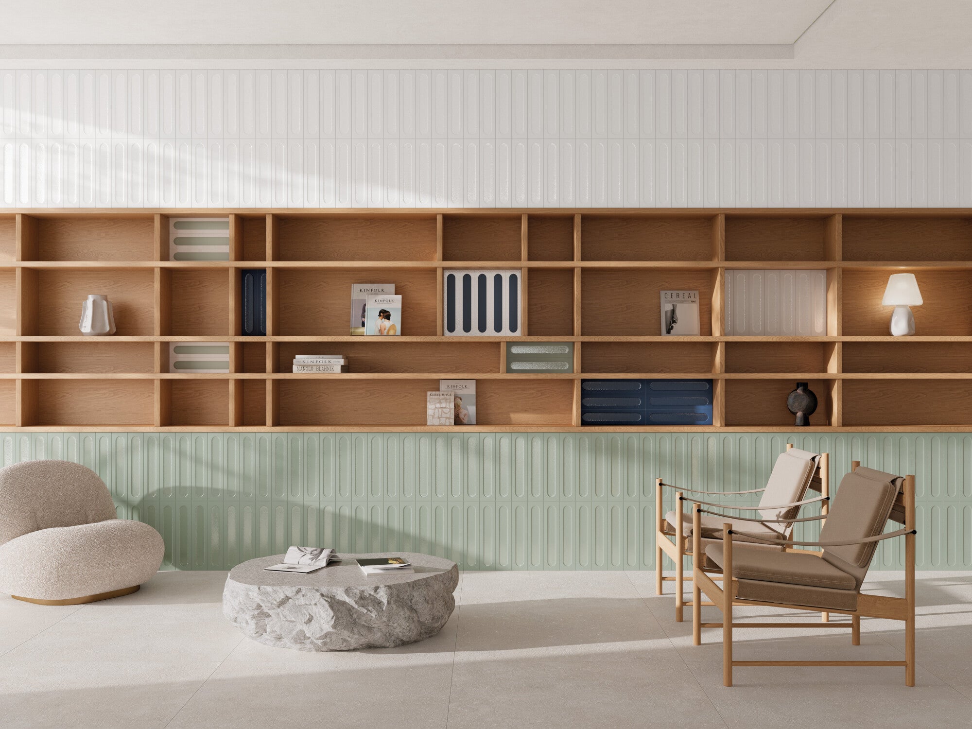 DOCS GREEN VALLEY by SIGFRIDO SERRA - 9.5x39.5 cm - colis de 0,49 m²