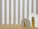 Carrelage mural relief Elipse Grey 5x15 cm
