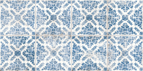Développement graphique du motif floral Frühling Blumen 61x61 cm