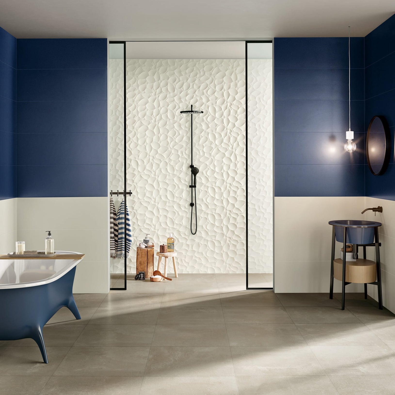 Genesis Deep Blue Matt 35x100 - 1.05 m² par colis