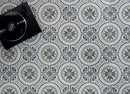 Carrelage décoratif Havana White Garden 22,3x22,3 cm