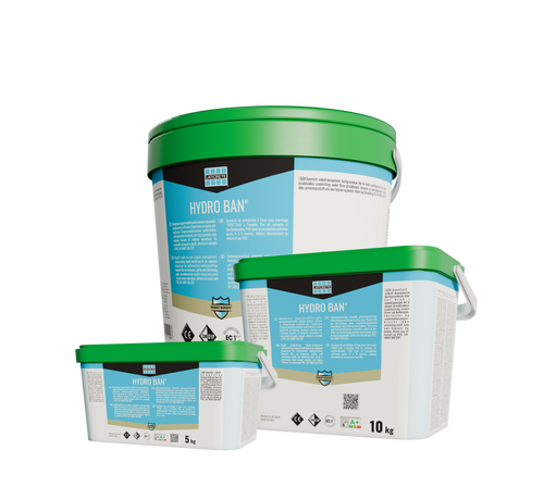 Membrane d'imperméabilisation et de protection contre les fractures HYDRO BAN - 5 kg
