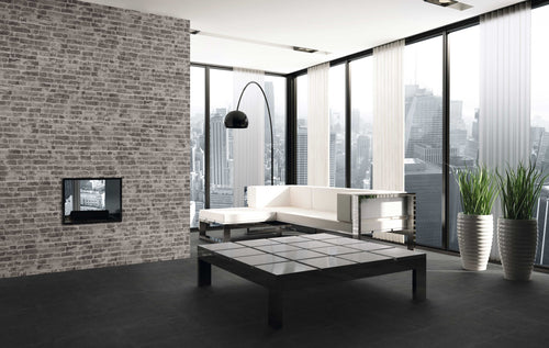 Manhattan charcoal 31x56 cm - 1.21 m²/colis