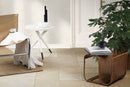 Carrelage extérieur effet pierre calcaire Pietre Leccese Almond antidérapant 20x40 cm