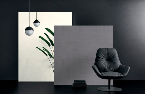Faïence décorative Lins Grey 20x20 cm