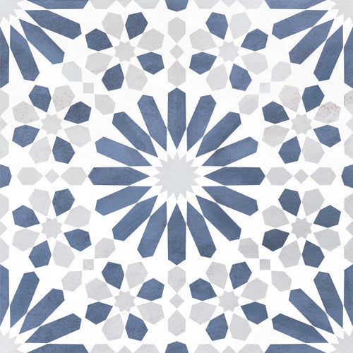 Marrakech blue 44x44 - 1.37 m²/colis
