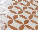 Mayari Clay Petal carrelage décoratif mat 22,3x22,3
