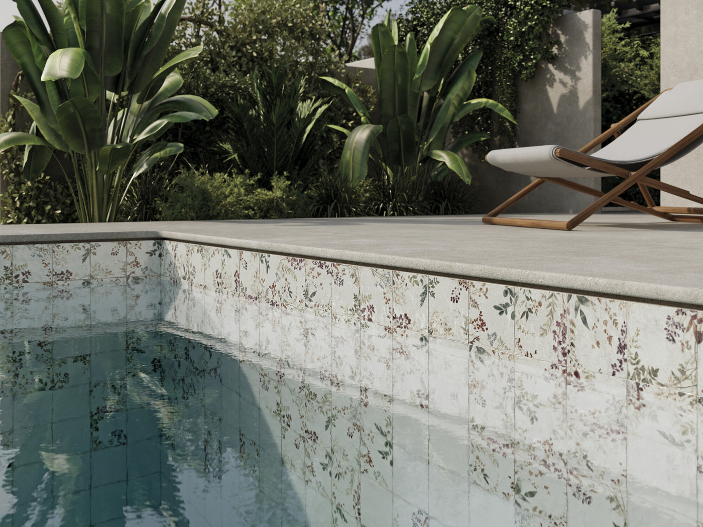 Carrelage pour piscine & plage de piscine