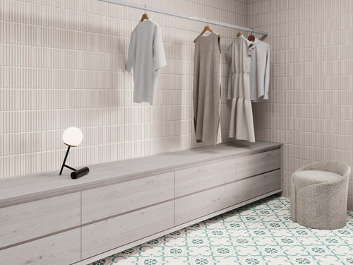 MOVES SILVER : carrelage mural texturé mat 20x40