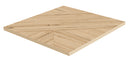 Dalle effet bois Natura Intreccio Betulla 2 cm 90x90 cm