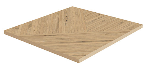 Dalle effet bois Natura Intreccio Frassino 2 cm 90x90 cm