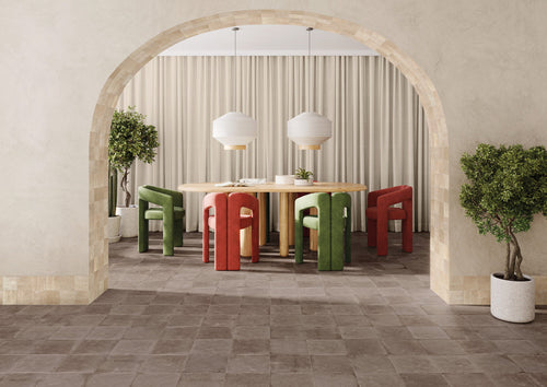 PANGEA CHOCOLATE carrelage décoratif mat 22,3x22,3