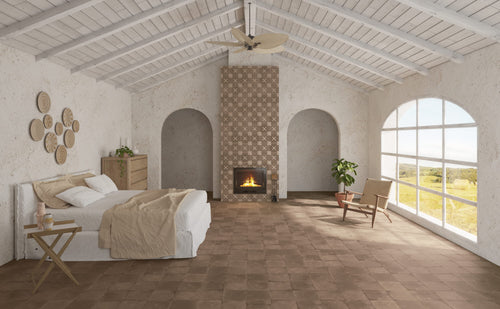 PANGEA CHOCOLATE carrelage décoratif mat 22,3x22,3