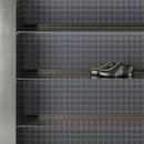 Faïence murale relief Pique Mosaic Anthracite 20x40 cm