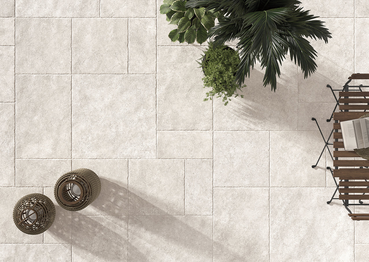 Provence white antidérapant 45x65