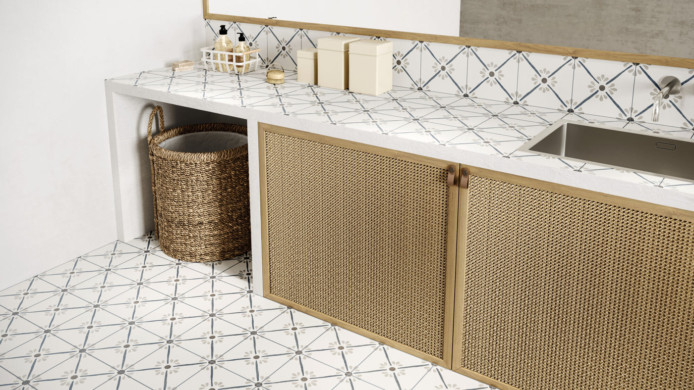 Faïence carreaux de ciment & motifs