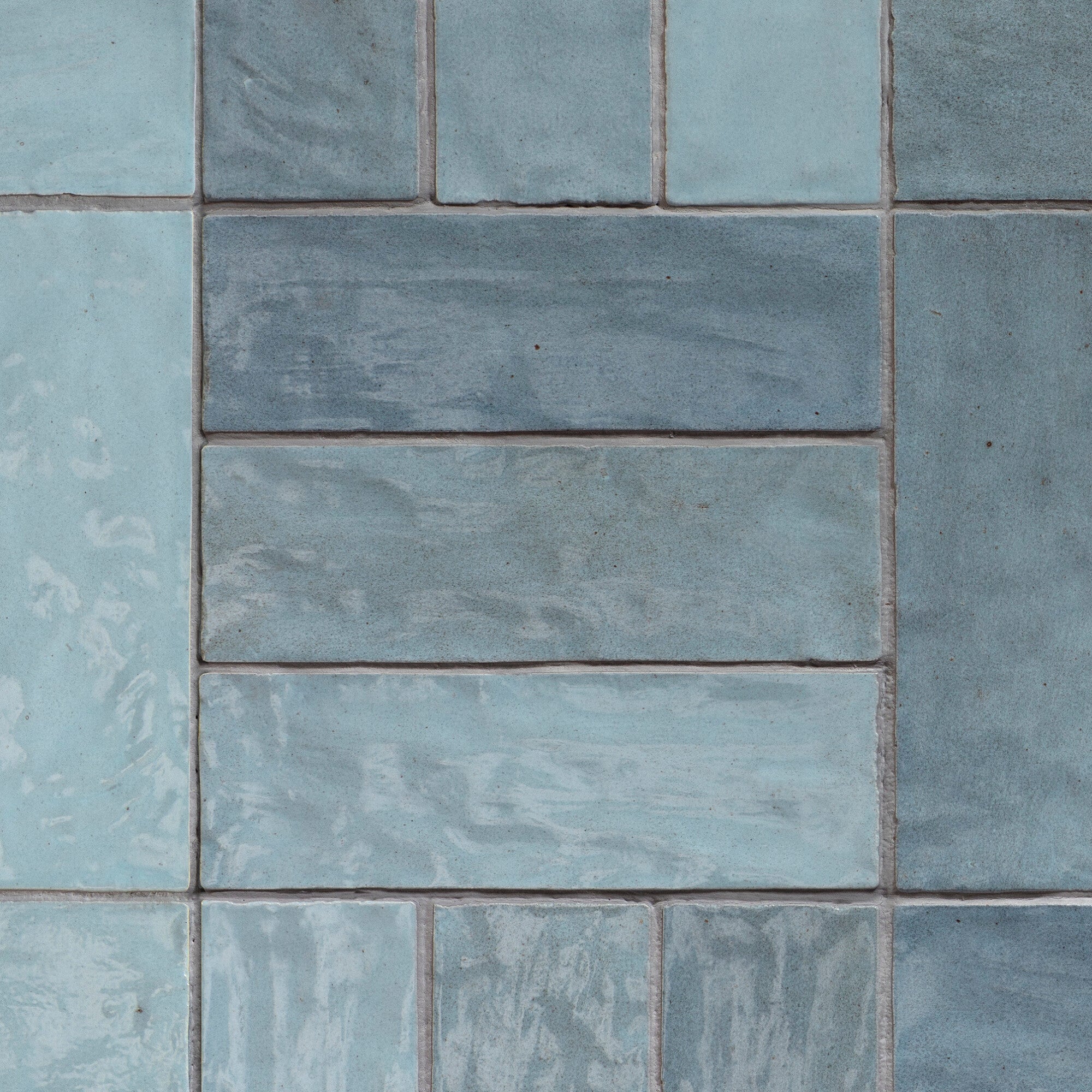 Carrelage imitation zellige RIAD SKY 6.5x20 - 0.50 m² par boîte