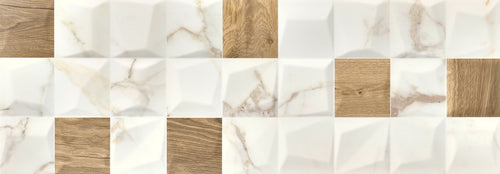 Décors Rise Calacatta Gold 35x100 - 1.05 m² par colis