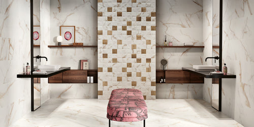 Décors Rise Calacatta Gold 35x100 - 1.05 m² par colis