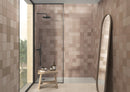 Carrelage uni mat Rubik Taupe 12x12 cm