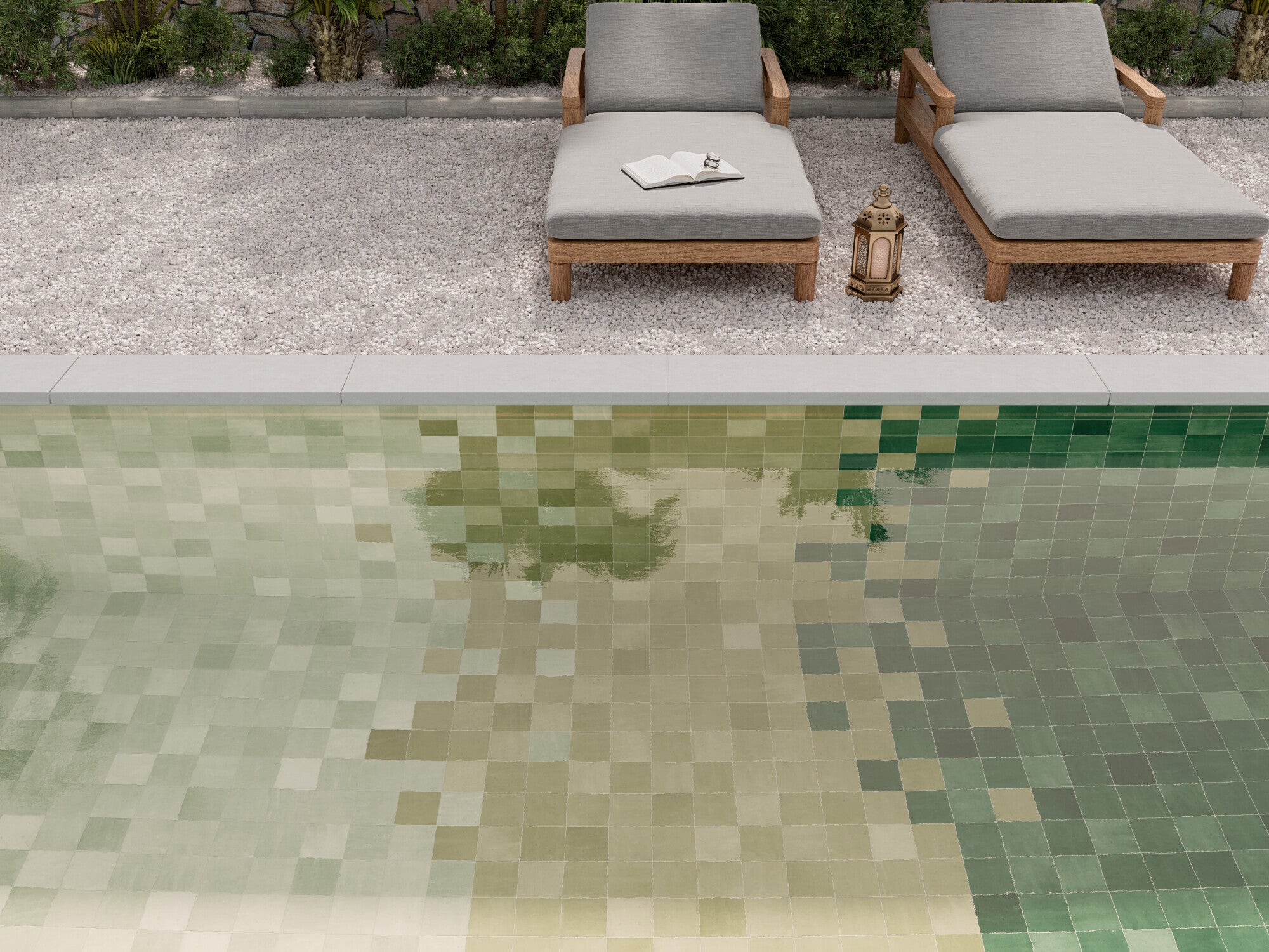 Samira green 10x10 - 0.60 m² par colis