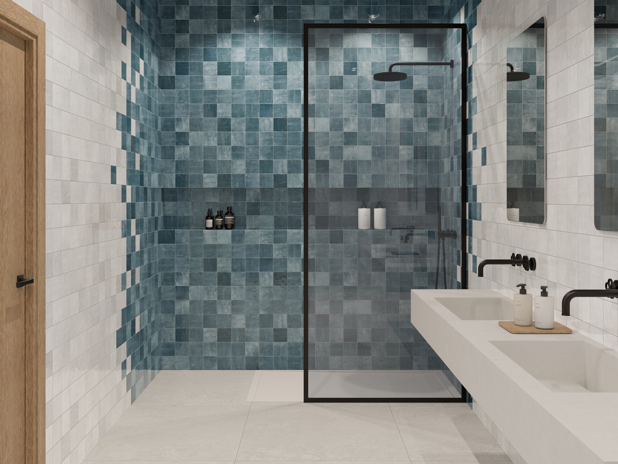 Samira petrol 10x10 - 0.60 m² par colis