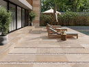 Carrelage piscine effet pierre Bali Sand 29,5x60 cm