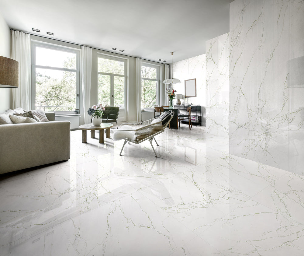 Le carrelage imitation marbre