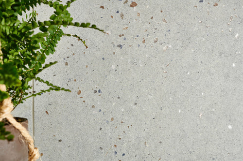 SENSA GREEN : carrelage effet micro terrazzo mat 90x90