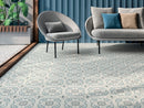 Carrelage décoratif Sirocco Blue Dhalia 22,3x22,3 cm
