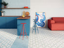 Carrelage décoratif Sirocco Green Garden 22,3x22,3 cm