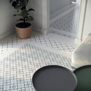 TANGER SAND CROSS : carrelage décoratif mat 12,3x12,3